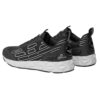 Sneakers EA7 training logo silver