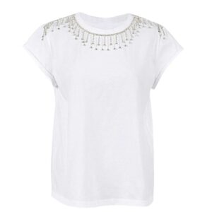 T-shirt Twinset con pietre artificiali
