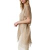 Kimono Twinset Milano a rete con frange