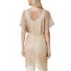 Kimono Twinset Milano a rete con frange