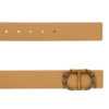 Cintura Twinset in pelle sintetica con fibbia oval t