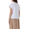 T-shirt Twinset con ricamo logo oval t