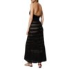 Abito Twinset Milano lungo in maglia effetto pizzo