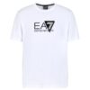 T-shirt EA7 Visibility in tessuto e cotone stretch