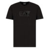 T-shirt EA7 Visibility in tessuto e cotone stretch