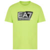 T-shirt EA7 visibility in jersey di cotone stretch