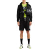 T-shirt EA7 visibility in jersey di cotone stretch