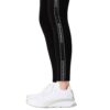 Leggings EA7 logo series a vita alta in cotone stretch