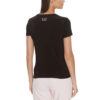 T-shirt EA7 girocollo logo series in cotone stretch