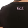 T-shirt EA7 girocollo logo series in cotone stretch