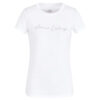 T-shirt Armani Exchange con logo glitter