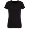 T-shirt Armani Exchange con logo glitter