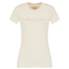 T-shirt Armani Exchange con logo glitter