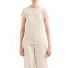 T-shirt Armani Exchange con logo glitter