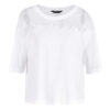 T-shirt Armani Exchange cropped in cotone