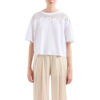 T-shirt Armani Exchange cropped in cotone