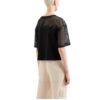 T-shirt Armani Exchange cropped in cotone