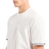 T-shirt Armani Exchange regular fit con tape logo