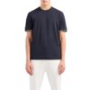 T-shirt Armani Exchange regular fit con tape logo