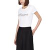 T-shirt Armani Exchange con logo con strass