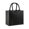 Borsa Armani Exchange milky small con logo in rilievo