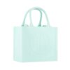 Borsa Armani Exchange milky small con logo in rilievo