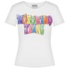 T-shirt Moschino Jeans in jersey colorful logo