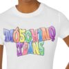 T-shirt Moschino Jeans in jersey colorful logo