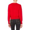 Maglione Moschino Jeans in cotone logo jacquard