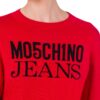 Maglione Moschino Jeans in cotone logo jacquard