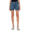 Shorts Moschino Jeans in denim studded symbols