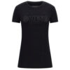 T-shirt Guess stretch logo frontale con pizzo sangallo