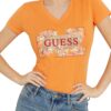 T-shirt Guess stretch logo fiori