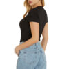 T-shirt Guess logo frontale con strass