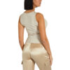 Top Guess metallizzato