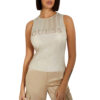 Top Guess metallizzato