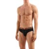 Slip 3 pack Emporio Armani in cotone organico shiny logoband ASV