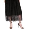 Abito Twinset Milano lungo in pizzo chantilly