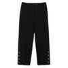 Pantaloni Twinset cropped con bottoni