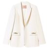 Giacca Twinset con catena oval t