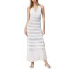 Abito Twinset Milano lungo in maglia effetto pizzo
