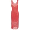 Abito Twinset Milano longuette in maglia traforata