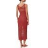 Abito Twinset Milano longuette in maglia traforata