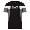 T-shirt EA7 girocollo summer block in cotone