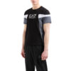 T-shirt EA7 girocollo summer block in cotone