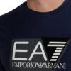 T-shirt EA7 logo forntale