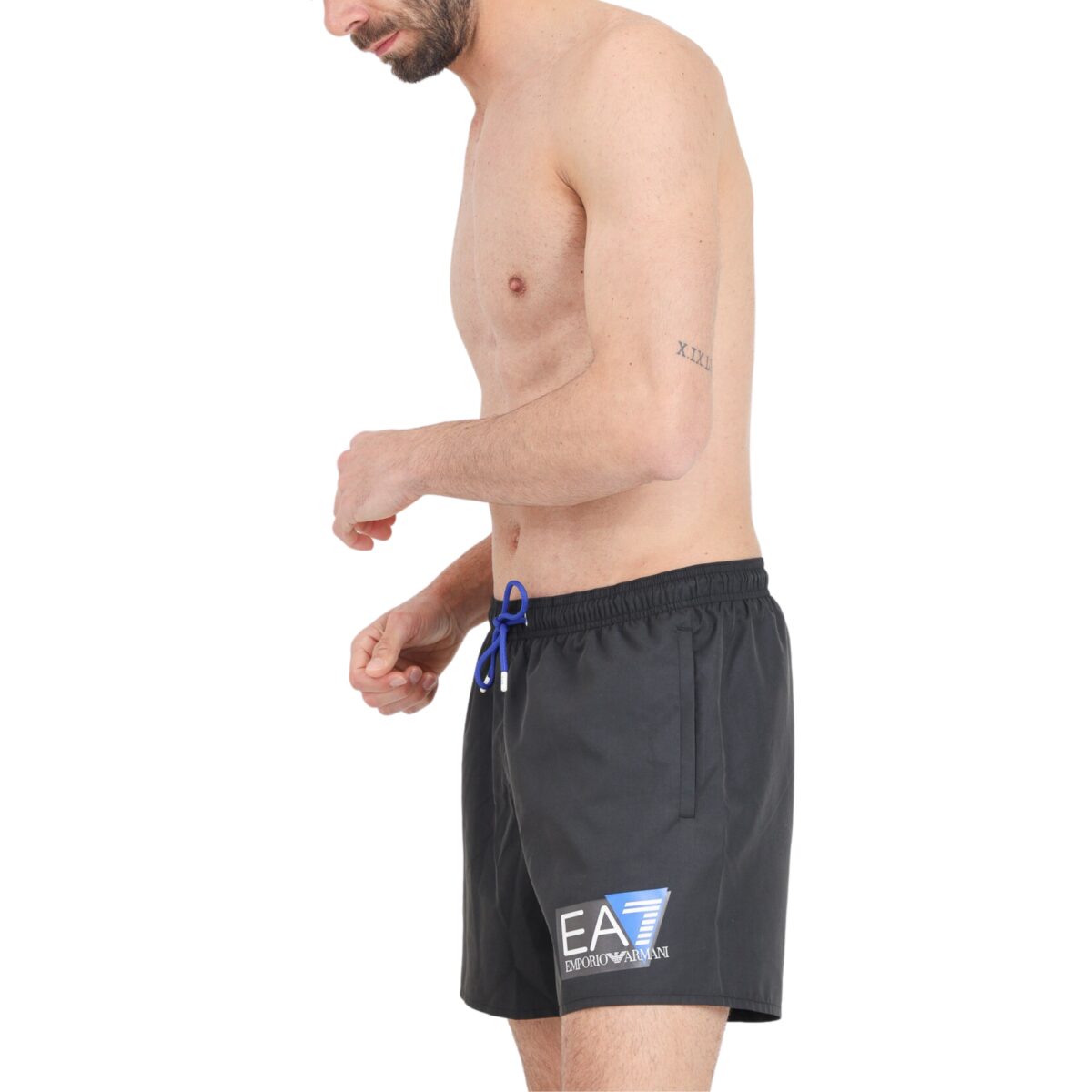 Costume EA7 boxer con logo visibility avs