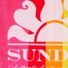 Telo mare Sundek jaquard logo