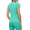 T-shirt Liu Jo logo con strass borchie