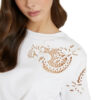 Blusa Guess crop con pizzo